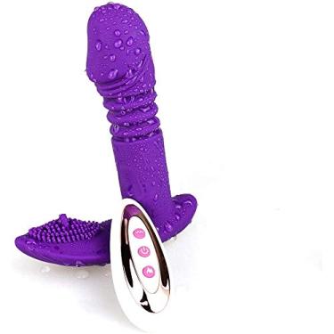 Imagem de Vibrador lambendo o clitoris com controle remoto calcinha dildo, Vibrador USB de carregamento rapido à prova d'agua para casais diversão sexual RG8
