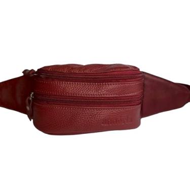 Imagem de Pochete em Couro Legítimo Premium (Marsala)