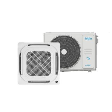 Imagem de Ar Condicionado Split Cassete Elgin Eco Inverter 30000 BTU/h Quente e Frio Monofásico 45KVQI30C2NA – 220 Volts