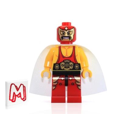 Imagem de The LEGO Movie MiniFigure - El Macho the Wrestler (From Set 70809)