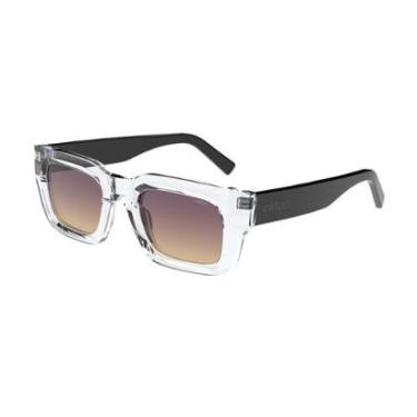 Imagem de Óculos Solar Colcci Charlie C0263dc0a7  Translúcido Lente Roxo Degradê-Feminino