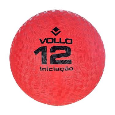 Imagem de Bola Iniciantes Queimada Handebol Tamanho 12 Macia Impermeável Colorida Vollo