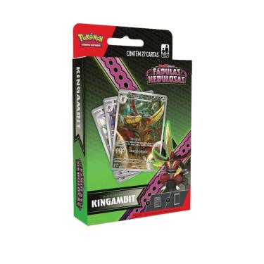 Imagem de Coleção Ilustração Kingambit Copag 27 Cartas Pokemon EV6.5