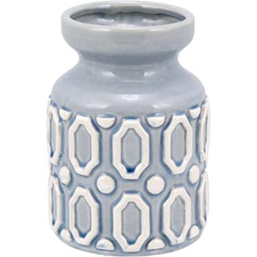 Imagem de Hue Vaso 16cm Ceramica Azul Cn Gs Internacional Único