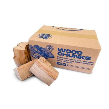 Imagem de Wood Chunks de Macieira - Blue Smoke