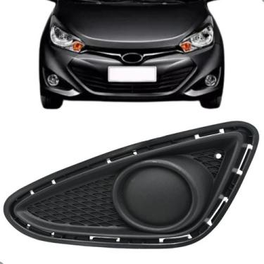 Imagem de Grade Farol Milha Hyundai Hb20 2012 2013 2014 2015 Sem Furo - MONTKAR,
