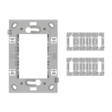 Imagem de Kit 10 Suportes para Tomadas 4x2 Weg Refinatto