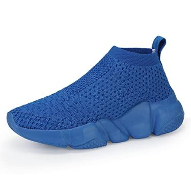 Imagem de Casbeam Meninos e meninas respirável leve moda casual esportes caminhada tênis de corrida cano alto (bebê/criança pequena), 044, 11 Little Kid