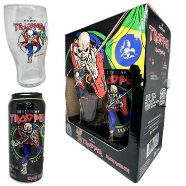 Imagem de Presente Iron Maiden Cerveja Trooper Ipa 473ml + Copo 600ml - Trooper 