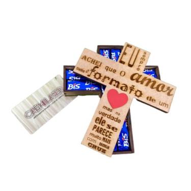 Imagem de Caixa Cruz para 10 bis com tampa personalizada - CAEMI LASER