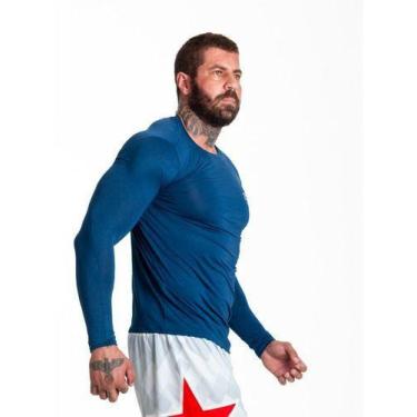 Imagem de Camisa Térmica Segunda Pele Proteção Solar UV +50 Mista Rash Guard - D