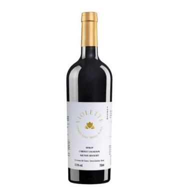 Imagem de Vinho Fausto de Pizzato Violette Suave 750 ml