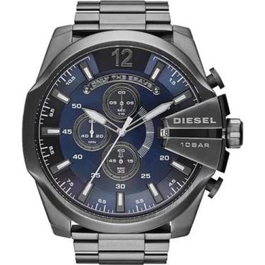 Imagem de Relógio Masculino Dz4329 Mega Chumbo Card, NFE - Diese - Diesel