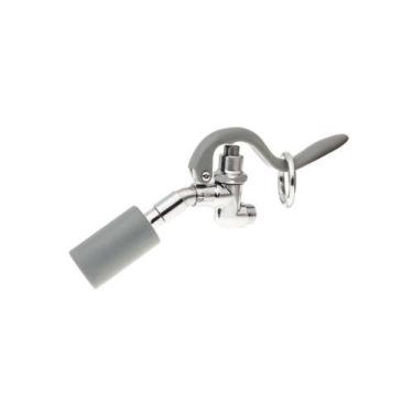Imagem de T&S Brass Válvula de pulverização B-0107-C-72H, spray de baixo fluxo, mangueira de aço inoxidável flexível de 182 cm, adaptador de 055 Amp