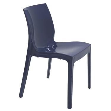 Imagem de Cadeira Tramontina Alice Brilho Summa Em Polipropileno Azul Yale Tramontina