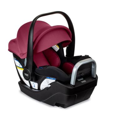 Imagem de Assento de carro infantil Britax Willow S com base alpina, Ruby Onyx