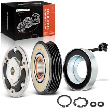 Imagem de A-Premium Kit de embreagem de compressor AC de ar condicionado compatível com Cadillac CT5 2020-2023 2.0L, CT4 2020-2022