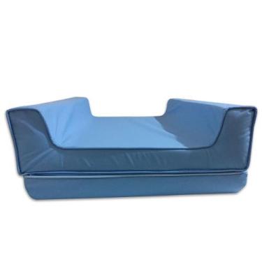 Imagem de Trocador Americano para Bebe Impermeável e Colchão Portátil Anti Reflu