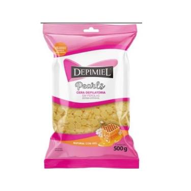 Imagem de Depimiel Cera Depilatoria em Perolas 500G Natural