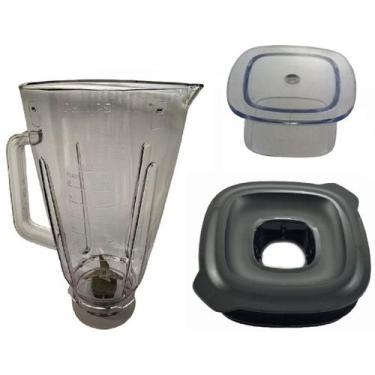 Imagem de Copo Acrílico Tampa Preta Liquidificador Walita HR2270   - Philips Wal