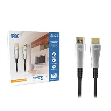 Imagem de Cabo HDMI 2.1 8K HDR Fibra Ótica Ativa, 50 Metros