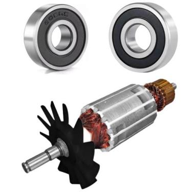 Imagem de Kit Induzido + Rolamento 608 + Rolamento 629 MKT 4100nh - 110v - Fox T