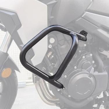 Imagem de Para viagens off-road de longa distância deslocamento diário motocicleta amortecedor lateral proteção do motor amortecedor competitivo com CB500X 2017-2024 CB500F 19-22 CB400X 19-22