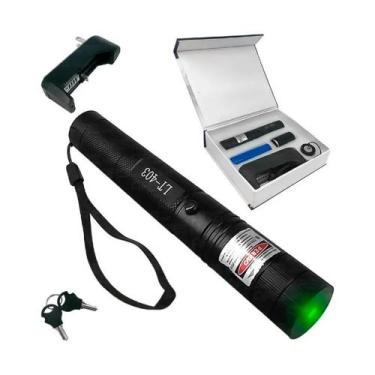 Imagem de Caneta Laser Ultra Forte Luz Verde Longo Alcance Até 1000 Metros Apres