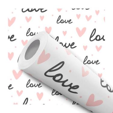 Imagem de Papel De Parede Adesivo Lavável Cozinha Floral Roxo com Verde Pétalas 