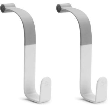 Imagem de Potty Ring Storage Hook Munchkin Hooked Grey (pacote com 2)