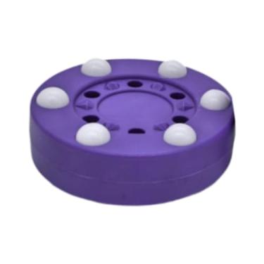 Imagem de kowaku Roller Hockey Puck Puck Hockey Puck Simples para usar o treinamento de hóquei de puck de puck de equipamentos Puck para profissionais de esportes, Roxo