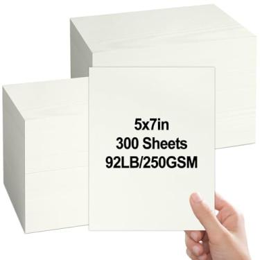 Imagem de party greeting Cartão de convite de linho 300 folhas, 12 x 18 cm, branco, 42 kg, 250 g/m2, cartolina, papel texturizado pesado para impressora, cartões de índice, cartões postais, convites de saudação
