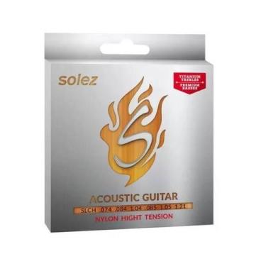 Imagem de Encordoamento solez violao 6 cordas slch hylon high tension