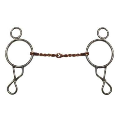 Imagem de Showman Wonder Bit de aço inoxidável com boca quebrada torcida de cobre de 12,7 cm