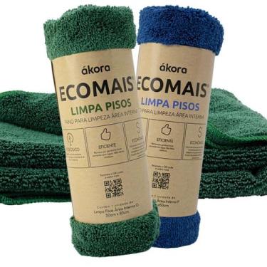 Imagem de Limpa pisos Ecomais (pano de chão alta absorção) - AKORA, Azul