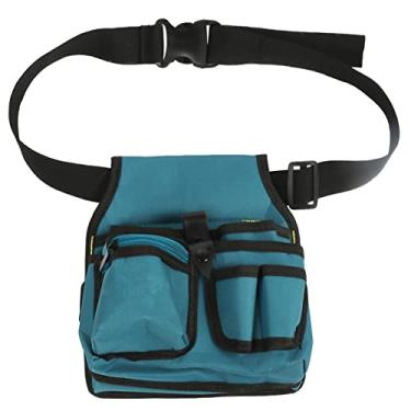 Imagem de Bolsa de Ferramentas Leve e Durável Com Cinto Ajustável e Suporte Conveniente de Bolso Lateral Grande para Instalação de Eletricista