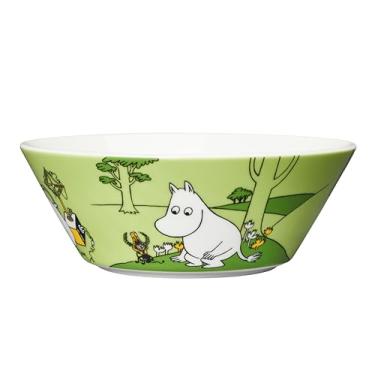 Imagem de Arabia Prato de tigela Moomin 1027429, 15 cm, clássico, verde Moomin