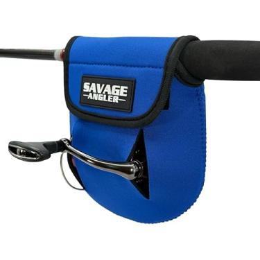 Imagem de Savage Angler Capa de molinete de neoprene, capa de molinete de pesca, capa de molinete giratório, capa de molinete giratório, proteção de carretel giratório, serve para molinete 1000, 2000, 3000
