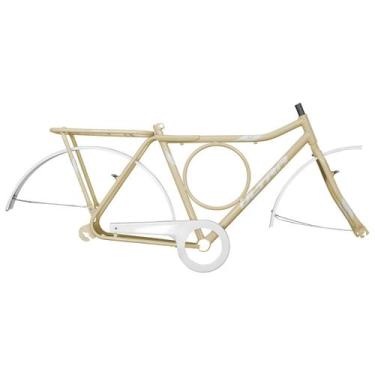 Imagem de Kit Quadro Ultra Bikes Stronger Us26 Vintage Line, Bege, Branco, Aro 2