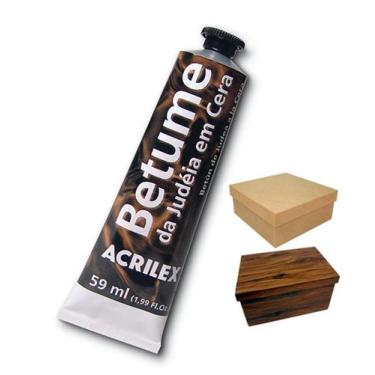 Imagem de Betume Da Judéia em Cera 59ml Acrilex Original + Nota Fiscal