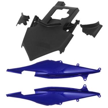 Imagem de Kit Carenagem 2 Peças Moto Honda CB 300R 2010 a 2012 Cromo Forte Subst