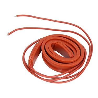 Imagem de Ailgely Cabo de Aquecimento de Borracha de 35W, Cinto de Aquecimento de Silicone, Aquecedor Flexível à Prova D'água Anti -Frost Self Regulante Fita 220V, para Compressores de Ar