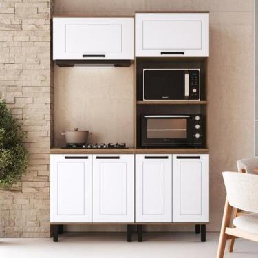 Imagem de Cozinha Modulada Provençal 4 Peças Balcão, Tampo, Armário Basculante e