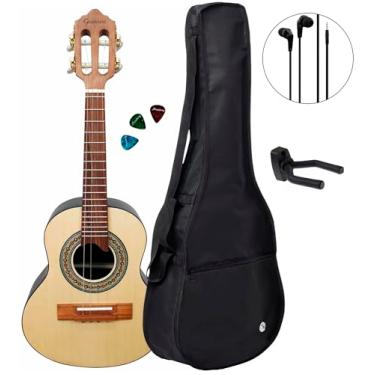 Imagem de Cavaquinho Acústico Giannini Cs1 Imbu Ns + Capa E Acessórios