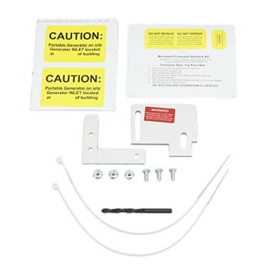 Imagem de O Kit de Intertravamento do Gerador de Placa de Intertravamento de Liga de Alumínio Garante um Espaçamento Seguro entre Os Disjuntores e a Energia do Gerador para