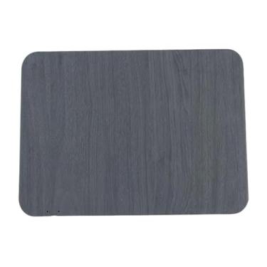 Imagem de Generic Presentes versáteis do Mouse Pad Charging Mouse sobre proteção atual sob proteção de tensão Compact Mouse tapete para jogo de mesa, Madeira Preta