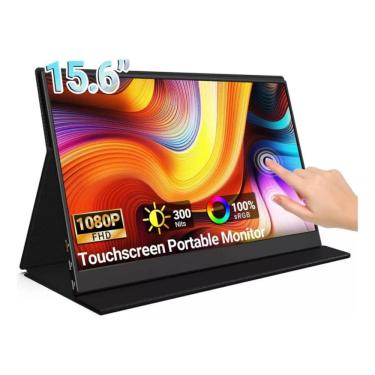 Imagem de Monitor Portátil Touch 15.6 Full Hd Usb-C Hdmi Ultra Fino