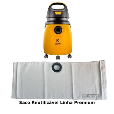 Imagem de Saco Reutilizável Tecido Aspirador Electrolux GT 3000 - GT30N