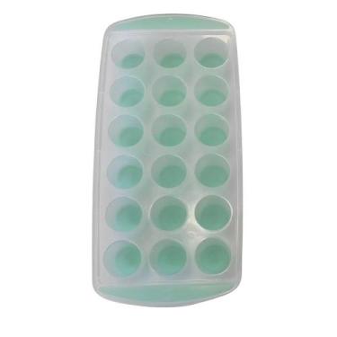 Imagem de Forma de Gelo Redonda com Fundo de Silicone Verde - Douba - Quanhe