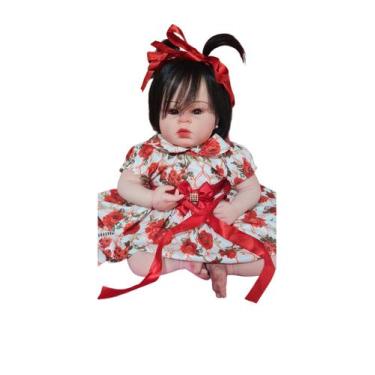 Imagem de Bebê Reborn  Corpo  tecido  Muito Fofa  - REBORN KELLY LEMOS   , Branc